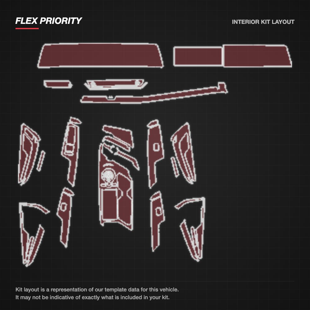 Kia EV6 2023+ kit layout
