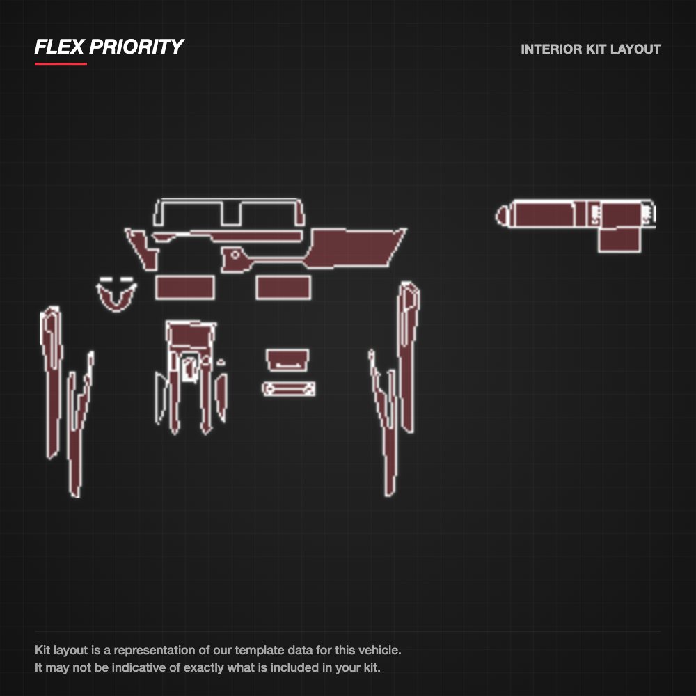 Kia Seltos 2023-2026 kit layout