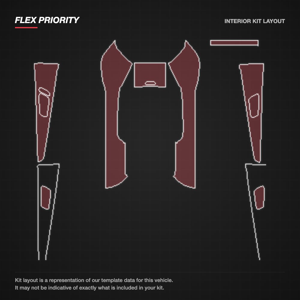 Kia Sorento 2016-2017 kit layout