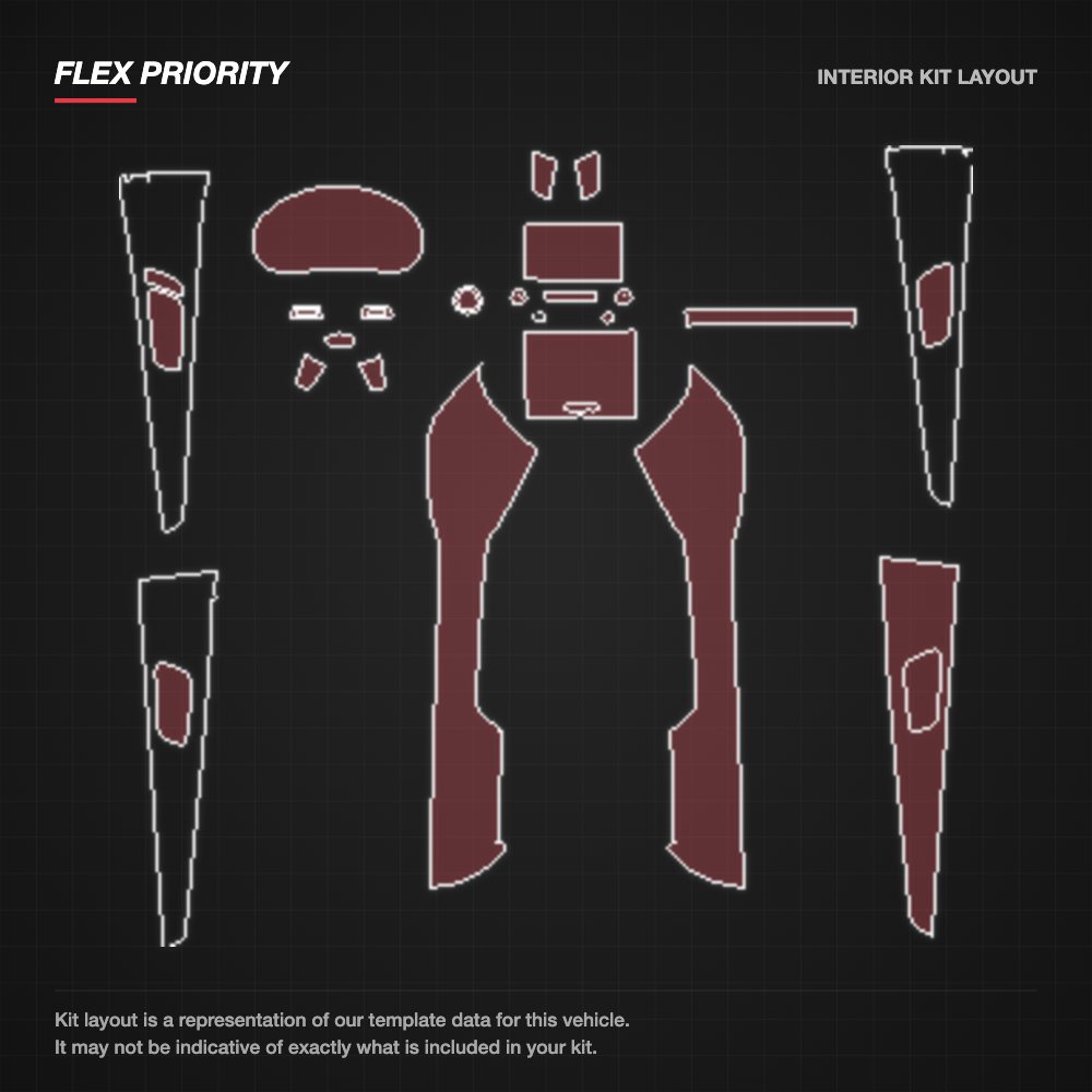 Kia Sorento 2018-2020 kit layout