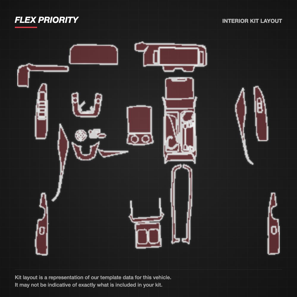 Kia Sorento 2023-2024 kit layout