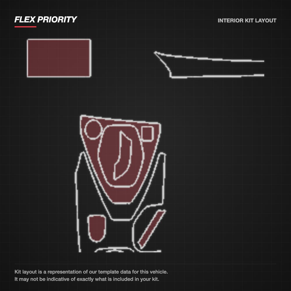 Nissan GTR 2016-2023 kit layout