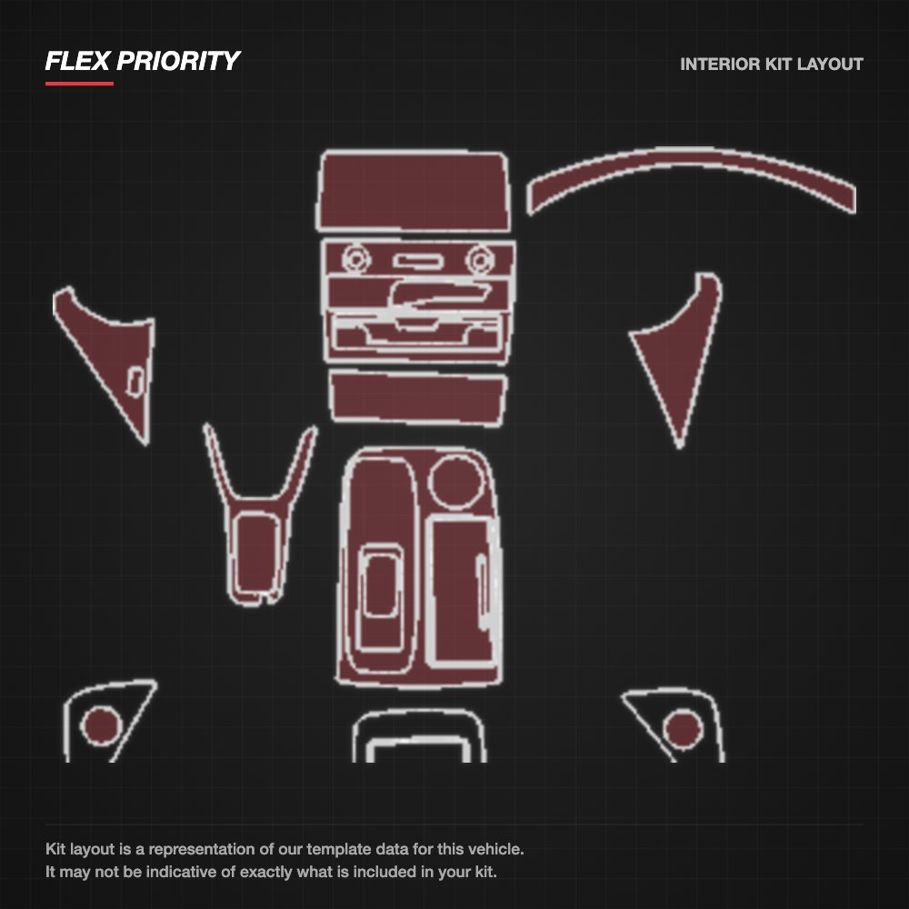 Nissan Patrol 2023-2024 kit layout