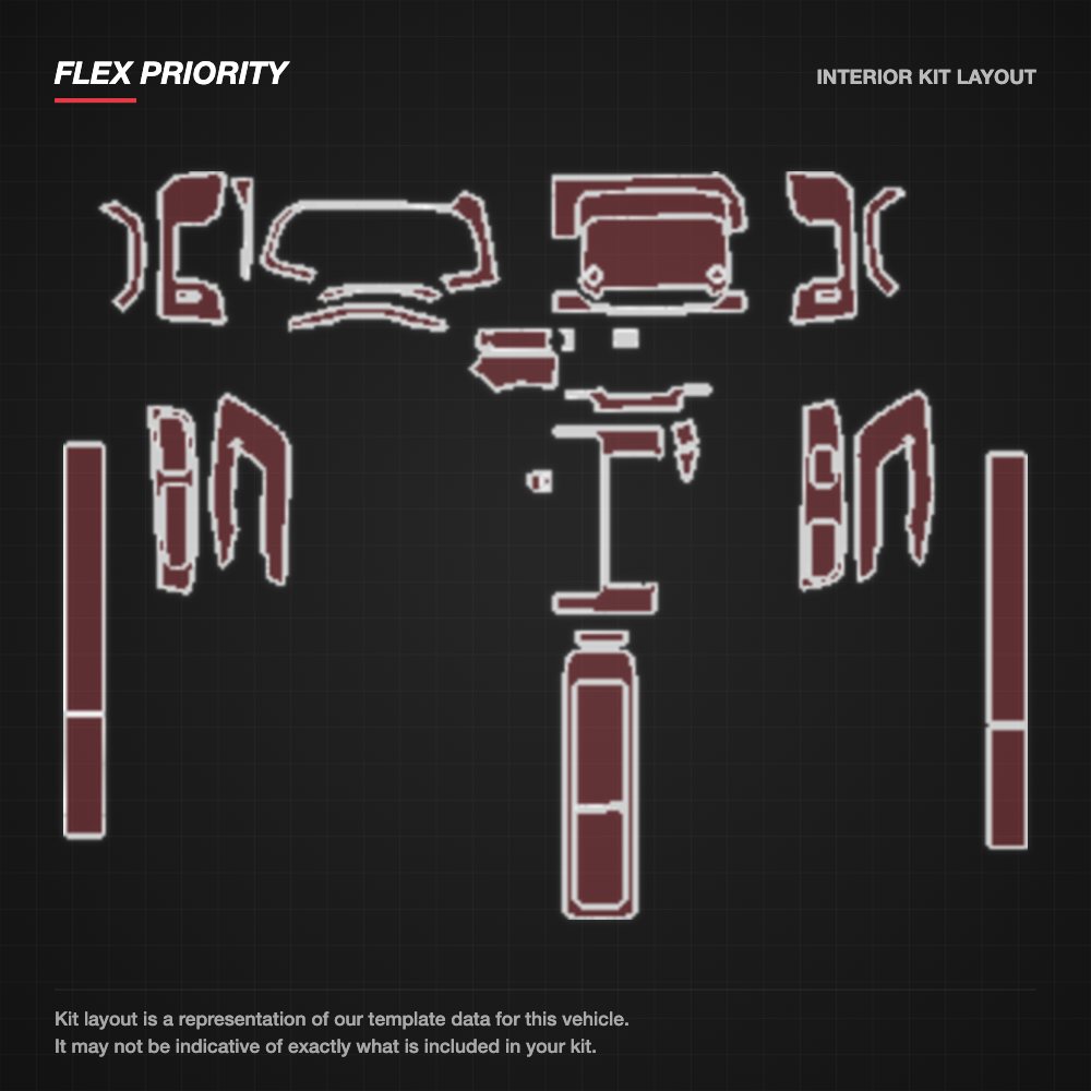 Nissan Pathfinder 2023+ kit layout