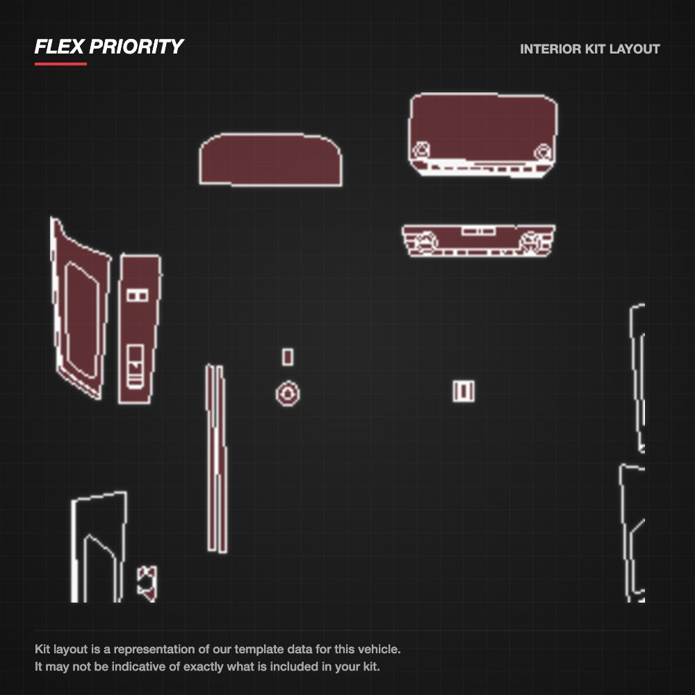 Mitsubishi Outlander 2023+ kit layout
