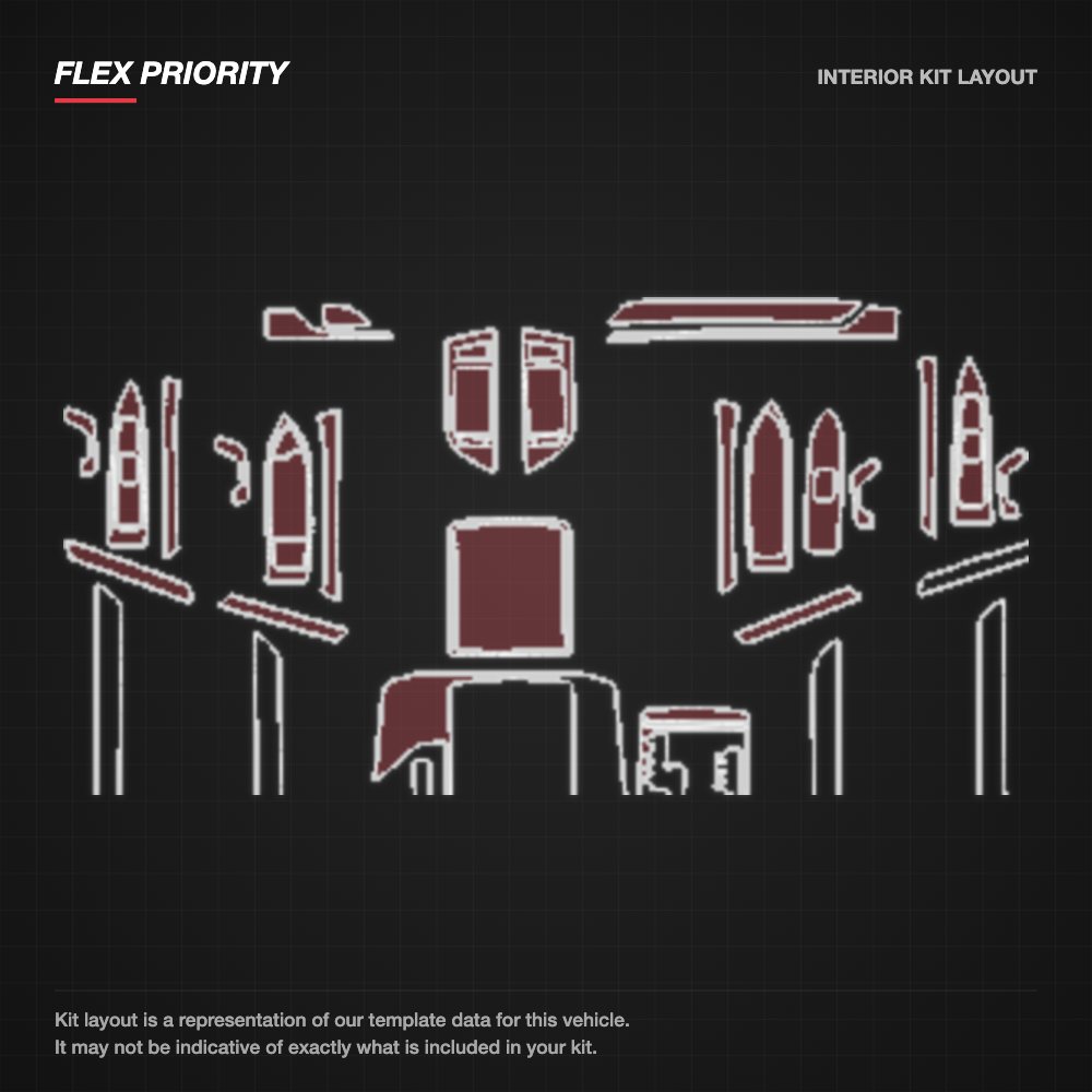Mitsubishi Pajero 2018 kit layout