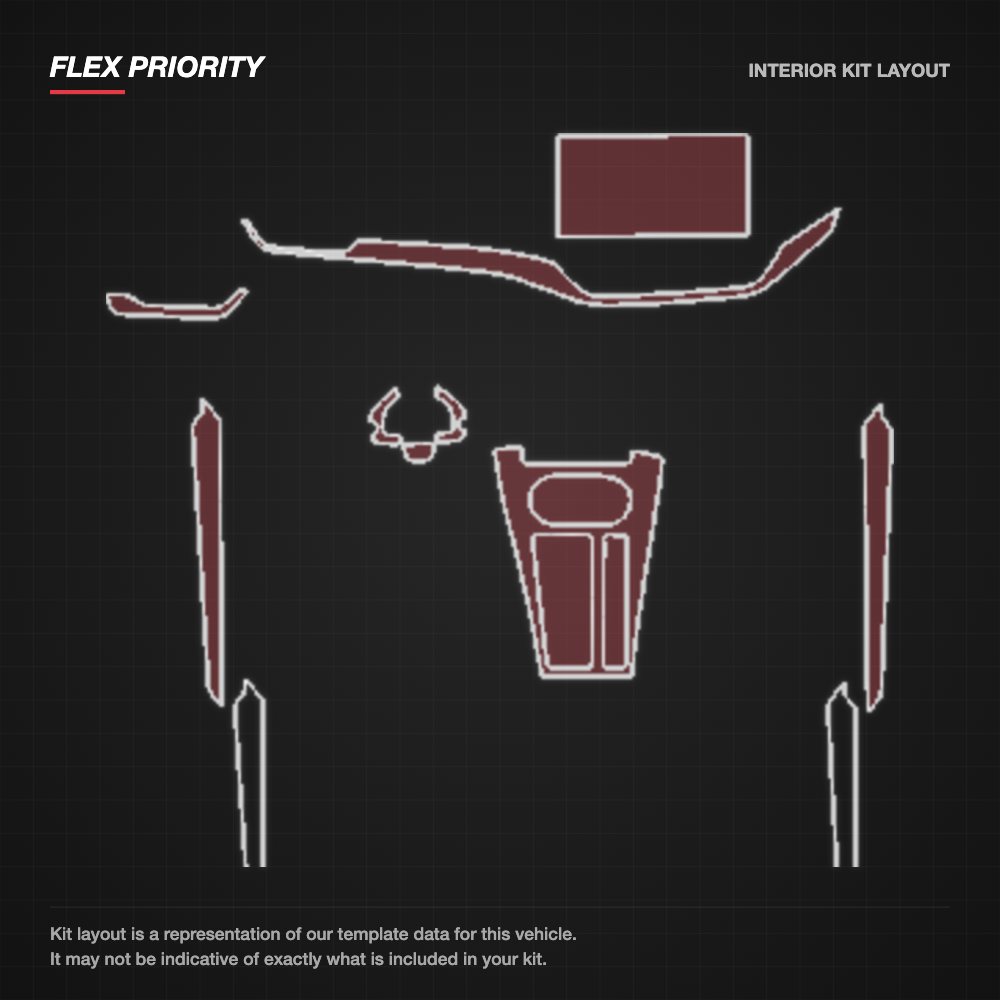 Skoda Enyaq SUV 2023+ kit layout