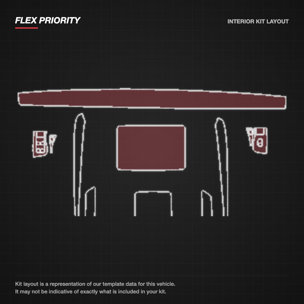 Tesla Model 3 2021-2022 kit layout