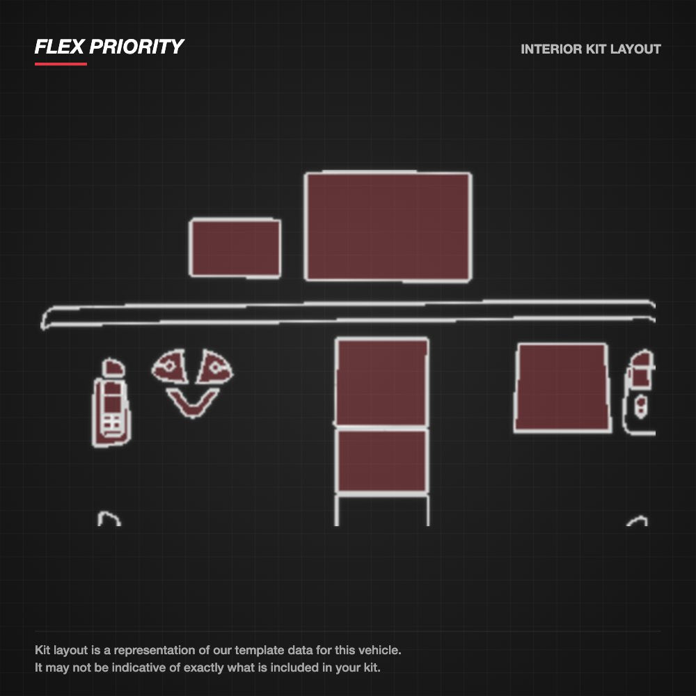 Tesla Model 3 2023+ kit layout