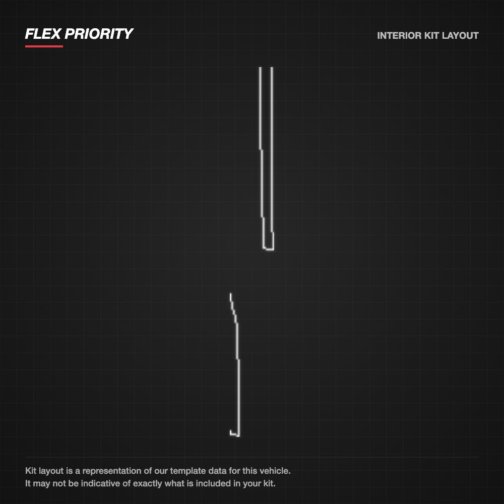 Tesla Model X 2017 kit layout