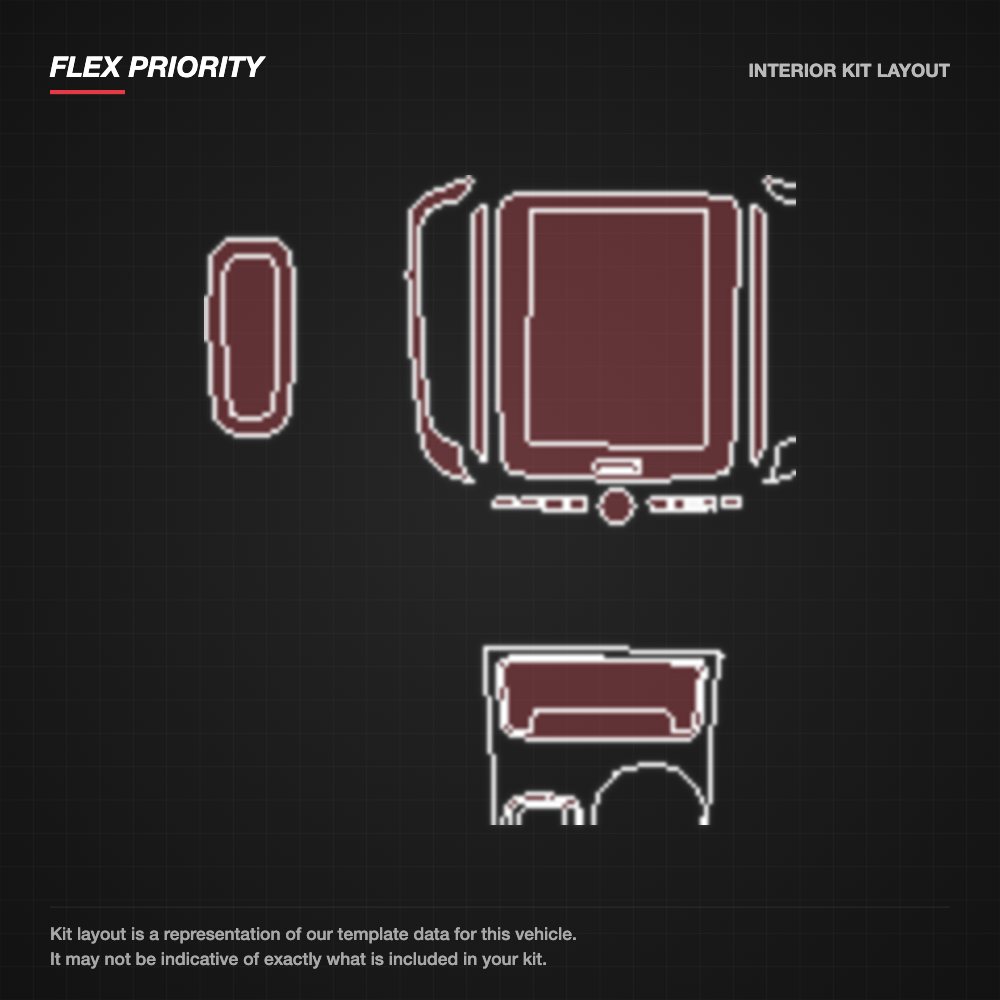 Volvo C40 2022+ kit layout