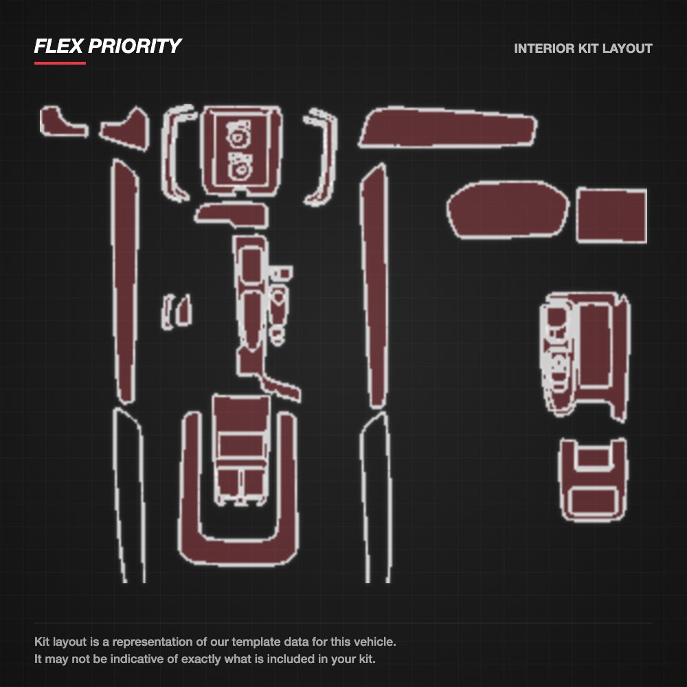 Volvo S90 2022-2024 kit layout