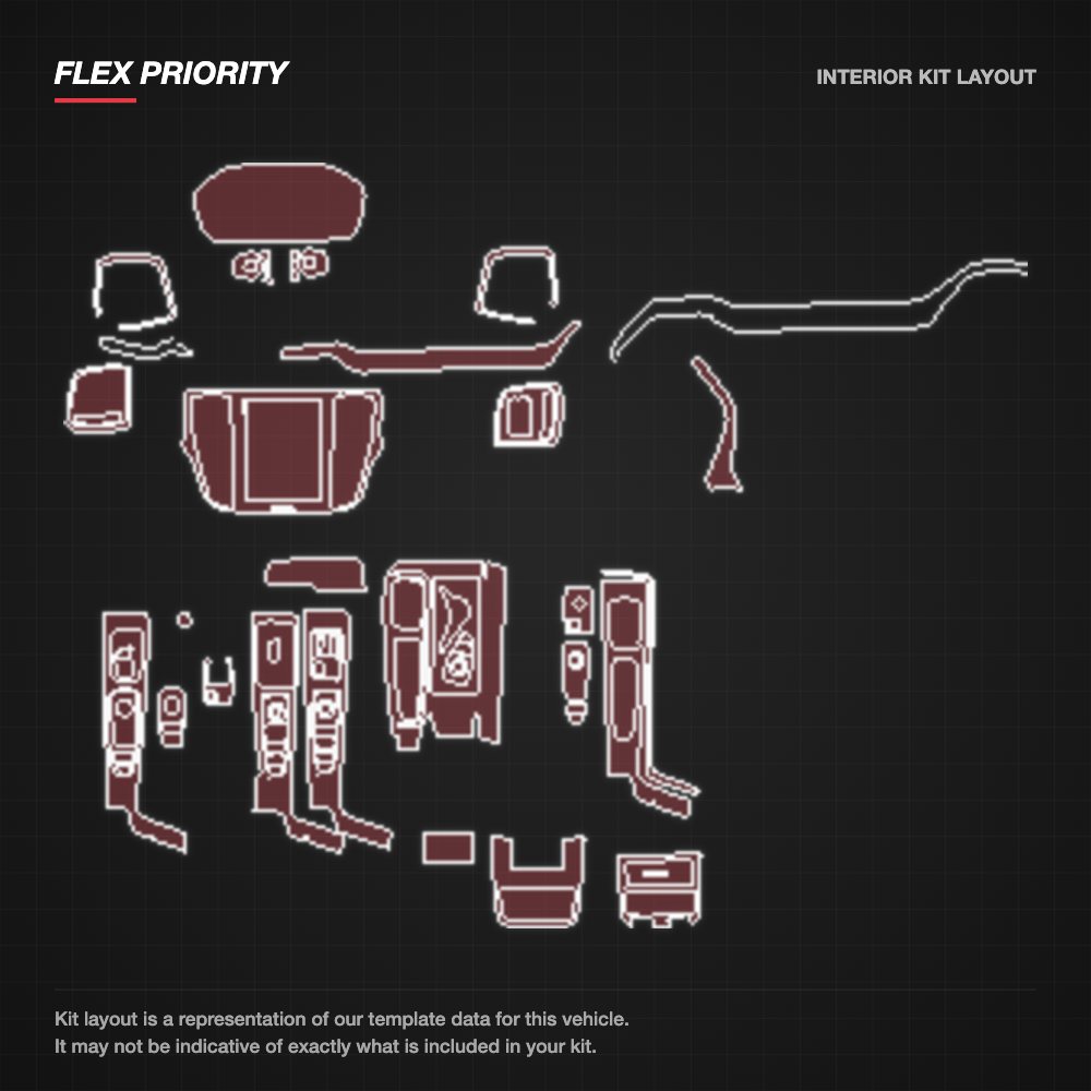 Volvo V60 2022+ kit layout