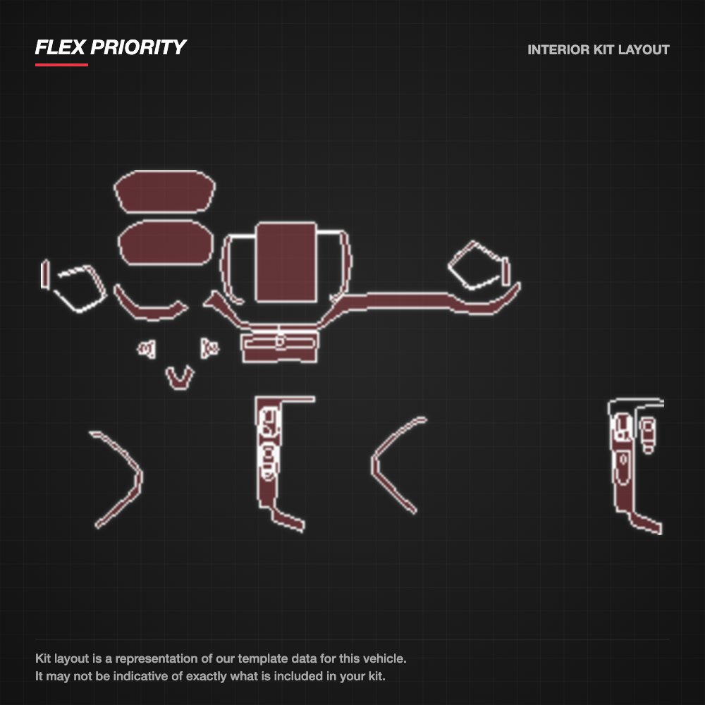 Volvo XC60 2025+ kit layout