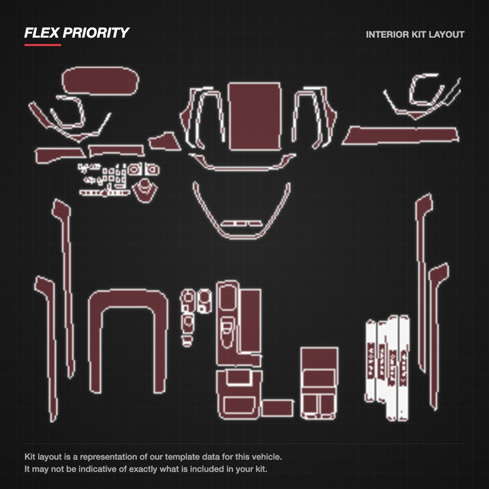 Volvo XC90 2025+ kit layout