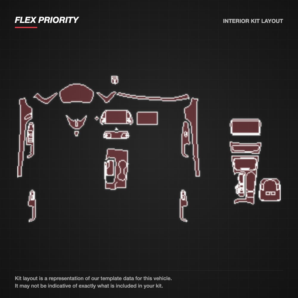 Hyundai Santa Fe 2019-2020 kit layout