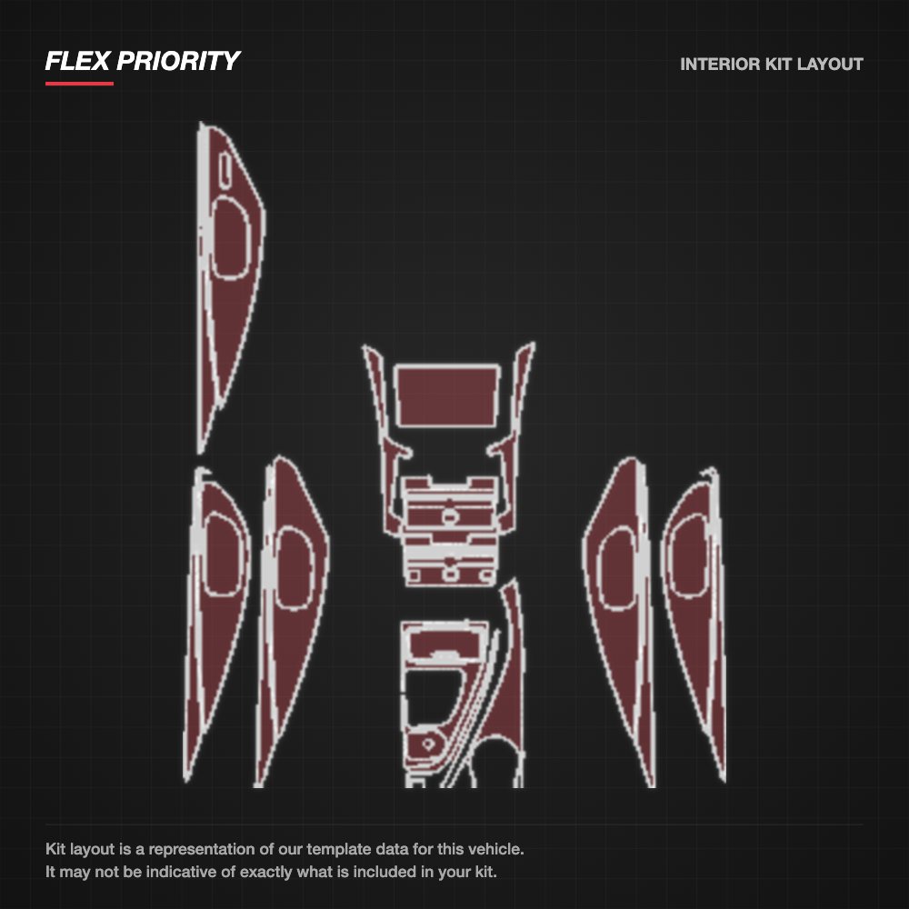 Infiniti Q50 2017+ kit layout