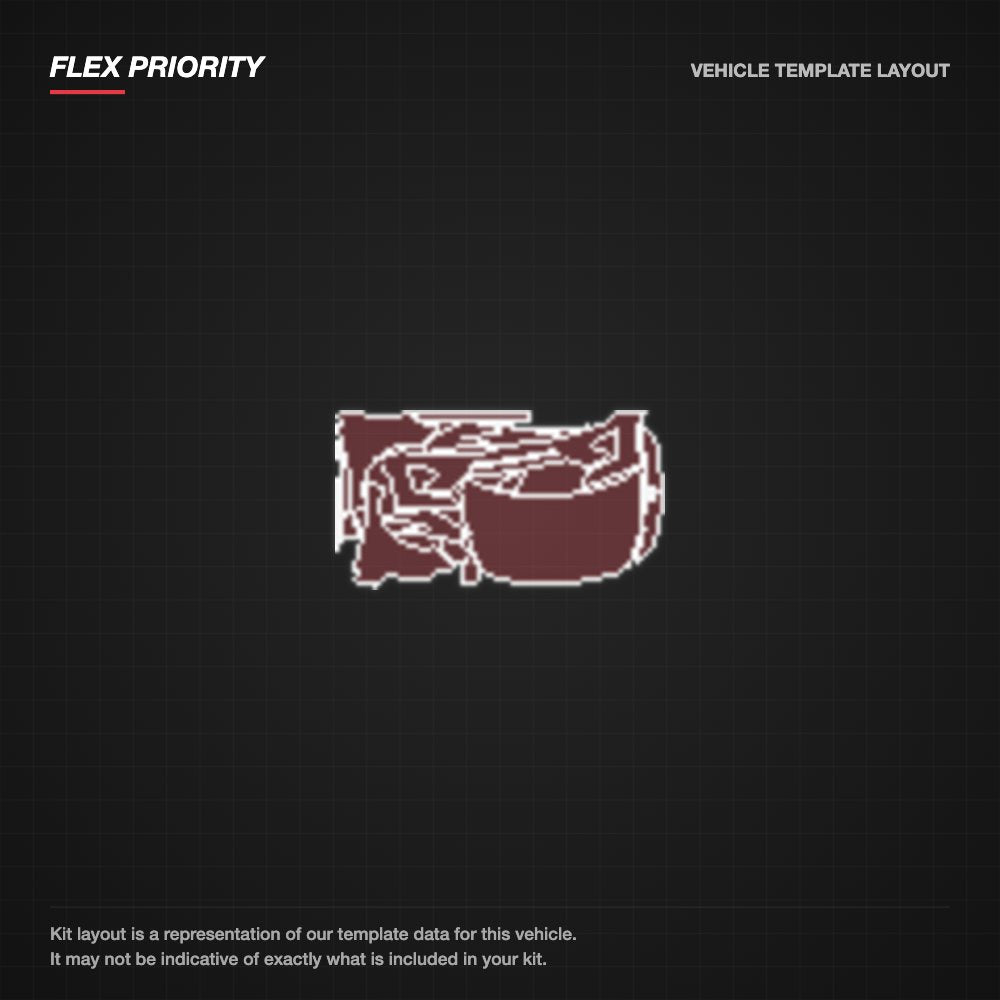 Kia Rio 2021+ kit layout