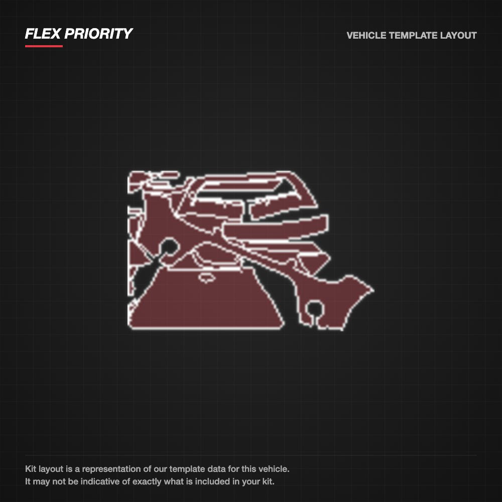 Kia Soul 2013-2014 kit layout
