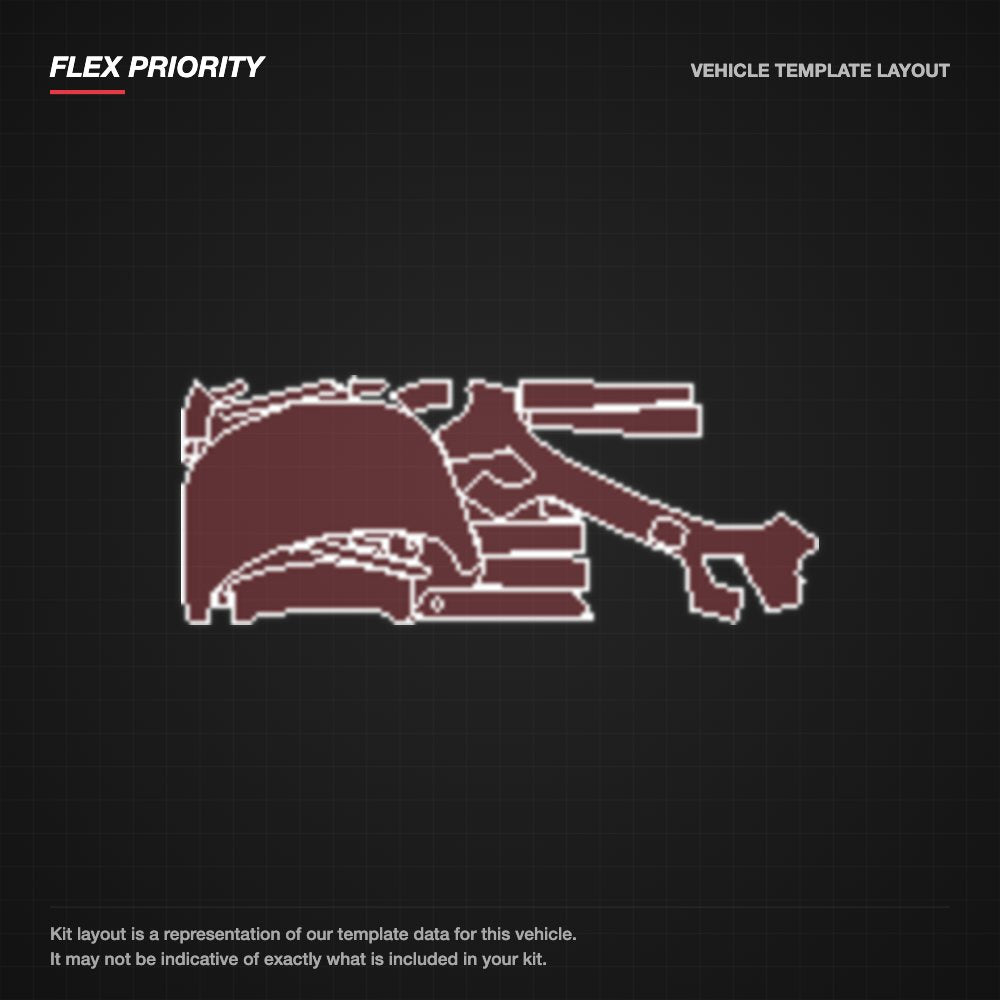 Kia Soul 2023+ kit layout (template 1)