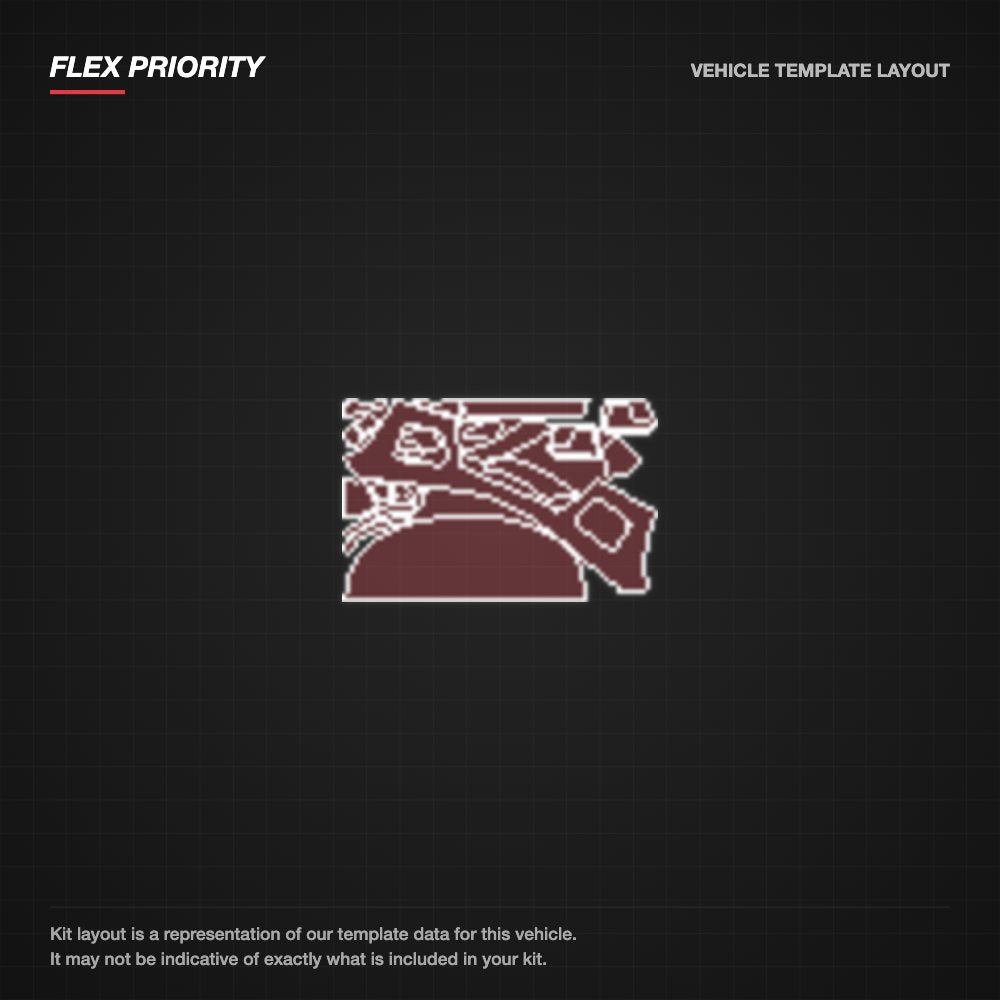 Kia Sorento 2013-2014 kit layout