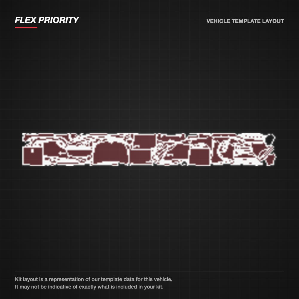 Kia Sportage 2022-2025 kit layout (template 1)