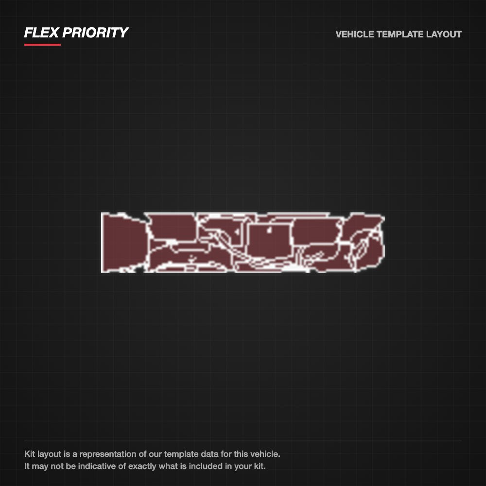 Nissan 370Z 2014-2016 kit layout