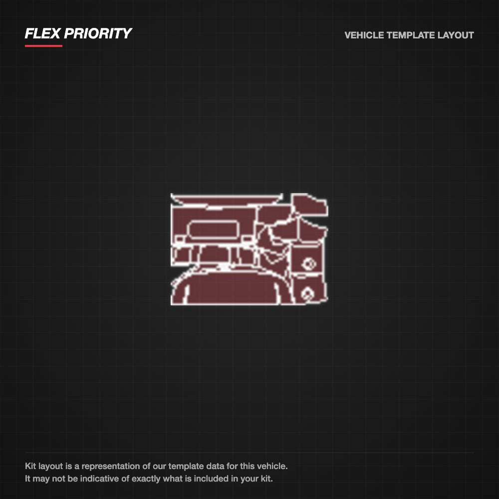 Nissan Patrol 2005-2016 kit layout