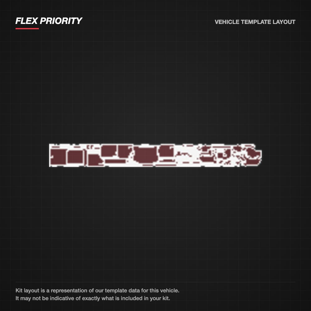 Nissan Patrol 2025+ kit layout (template 3)
