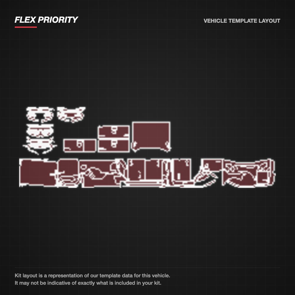 RAM 1500 Big Horn 2025+ kit layout