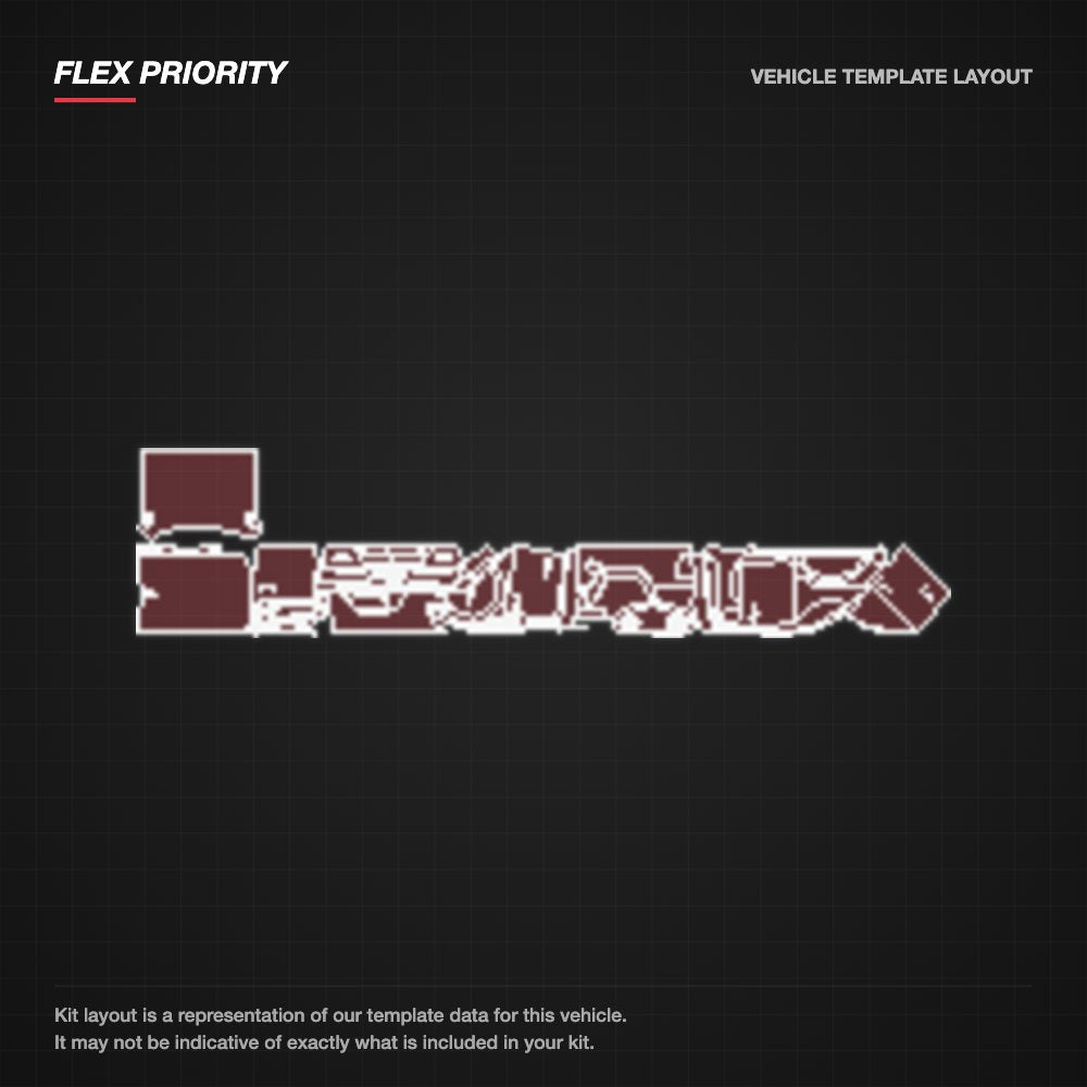 RAM 1500 Built To Serve 2021+ kit layout