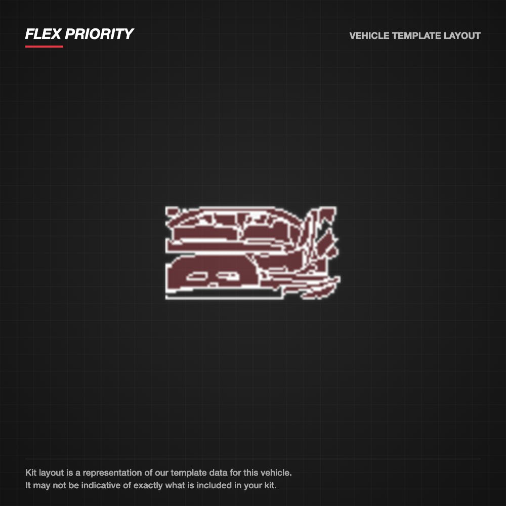 Mitsubishi Lancer 2008-2014 kit layout
