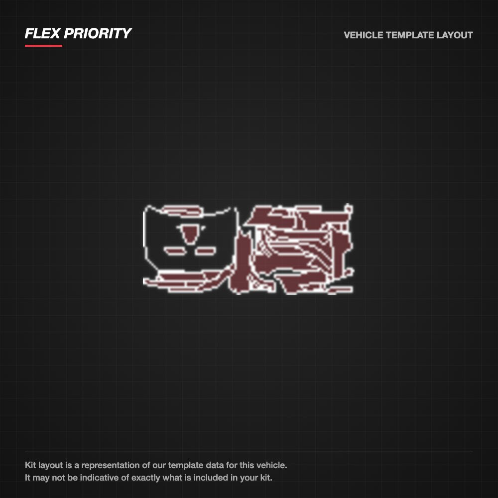 Mitsubishi Lancer 2015-2016 kit layout