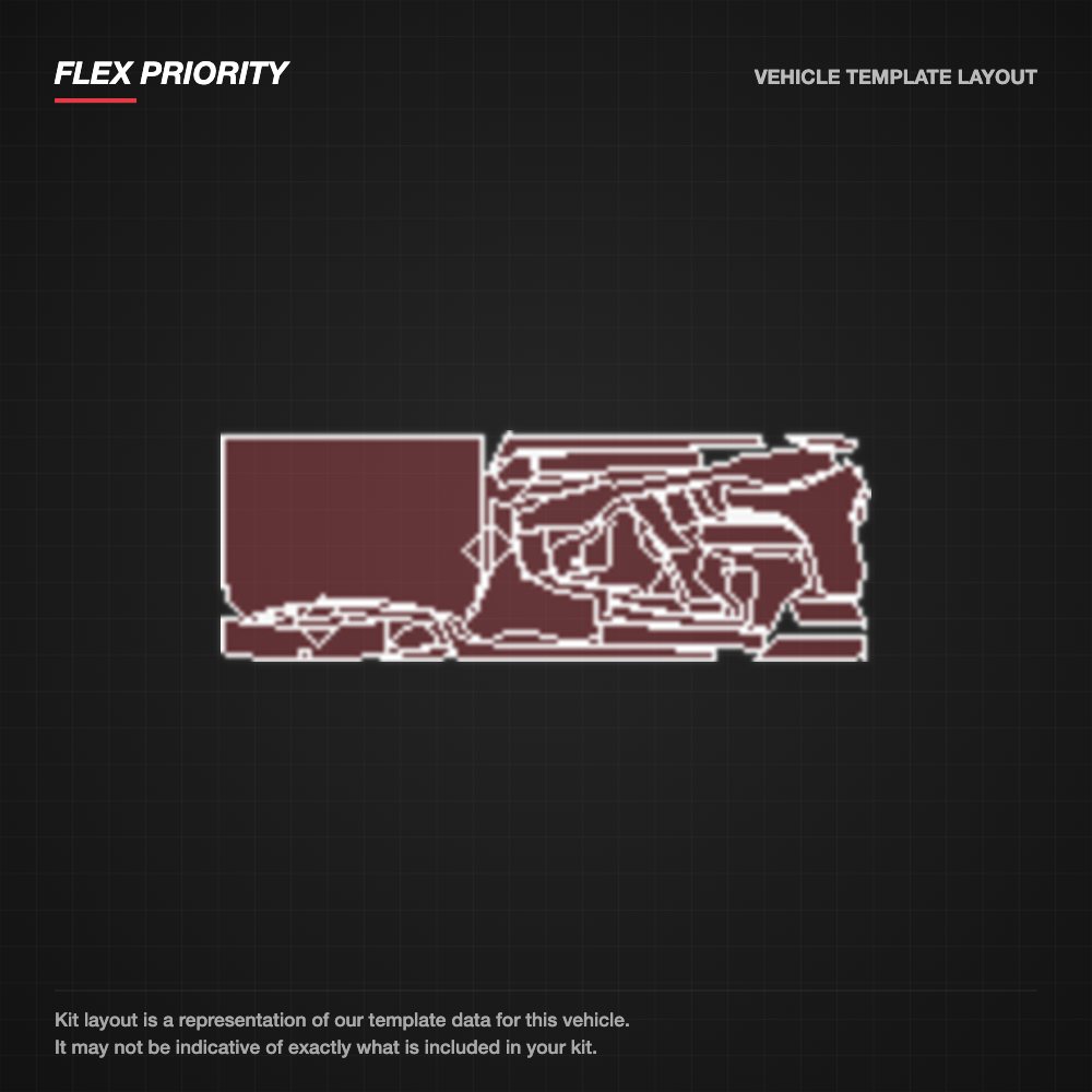 Mitsubishi Triton 2021-2024 kit layout