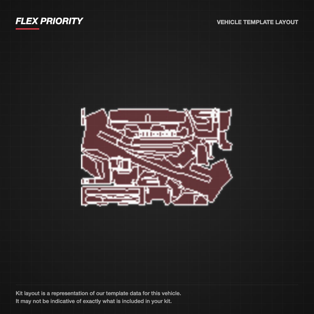 Mitsubishi Triton 2025+ kit layout