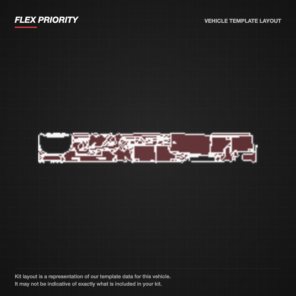 Mitsubishi Outlander 2023+ kit layout (template 2)
