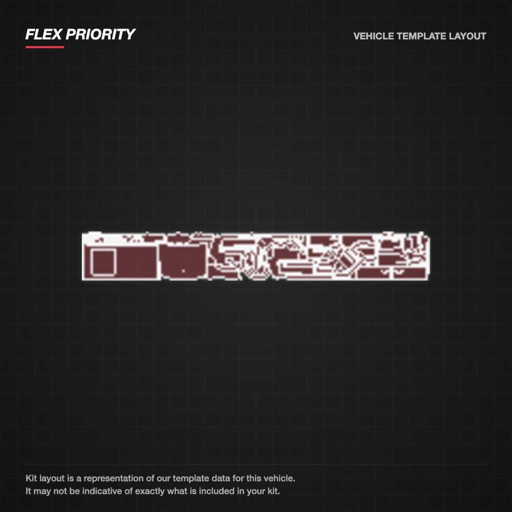 Mitsubishi Pajero 2019+ kit layout