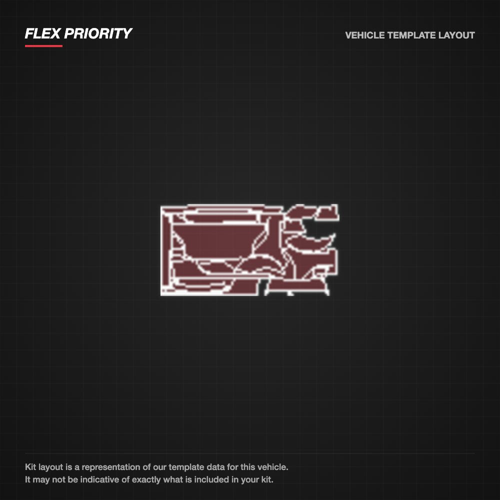 Mitsubishi Eclipse Cross 2011-2020 kit layout