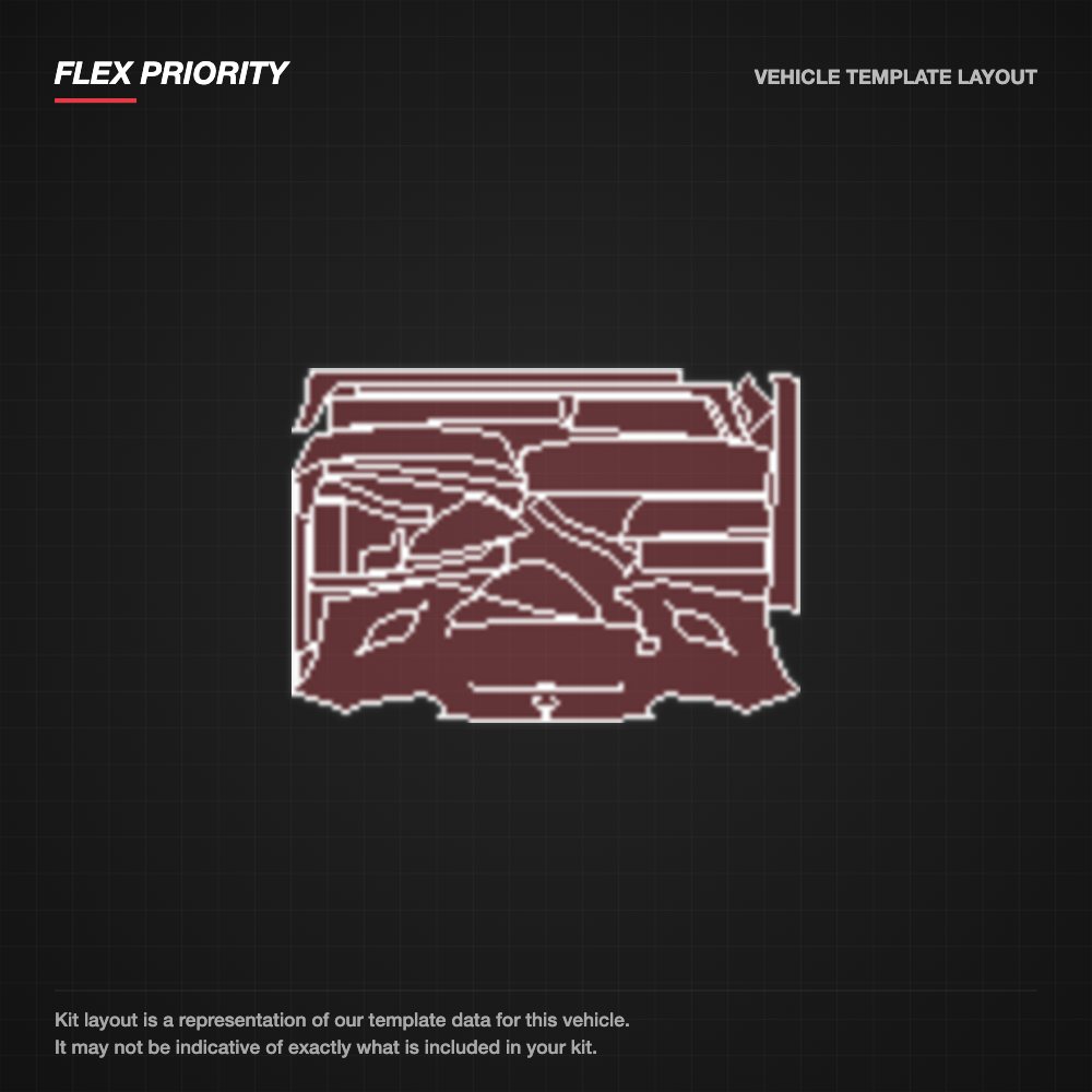 Mitsubishi Mirage DE 2015+ kit layout