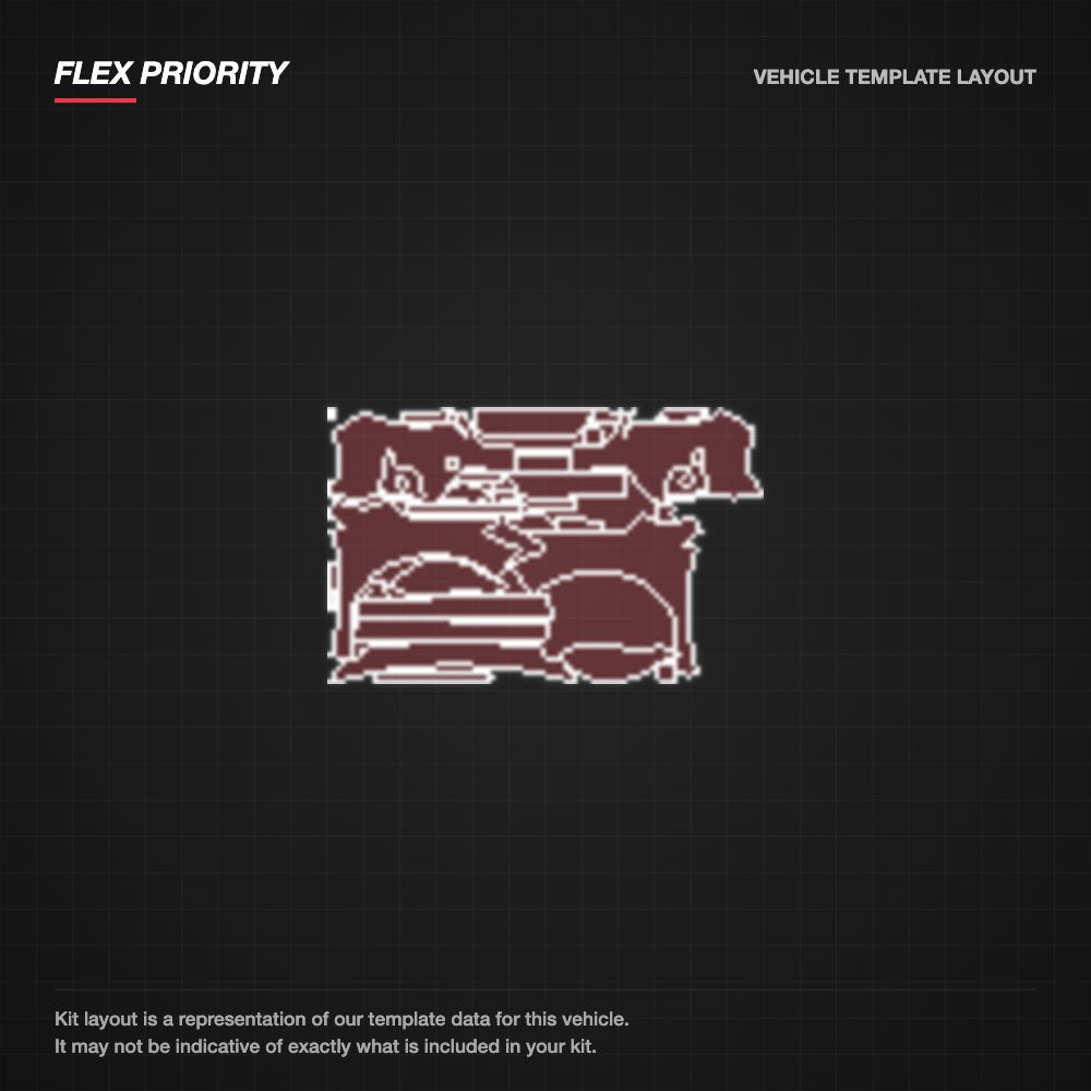 Subaru Crosstrek 2017-2019 kit layout