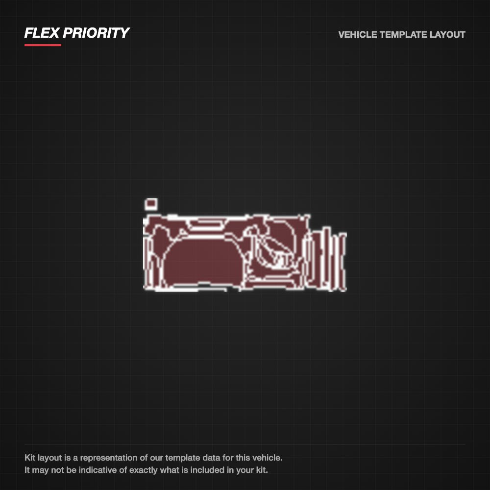 Subaru Crosstrek 2020-2021 kit layout