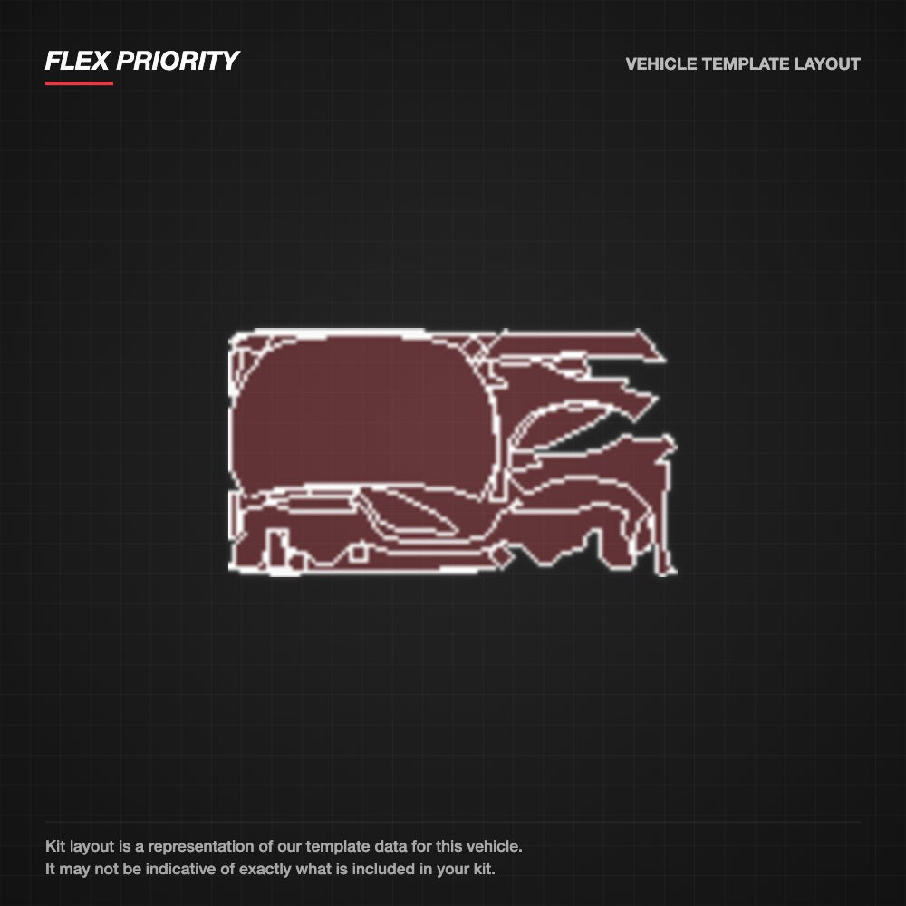 Subaru Crosstrek 2022-2023 kit layout