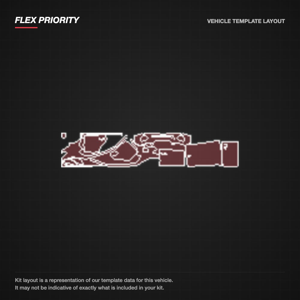 Subaru Impreza 2014 kit layout (template 1)