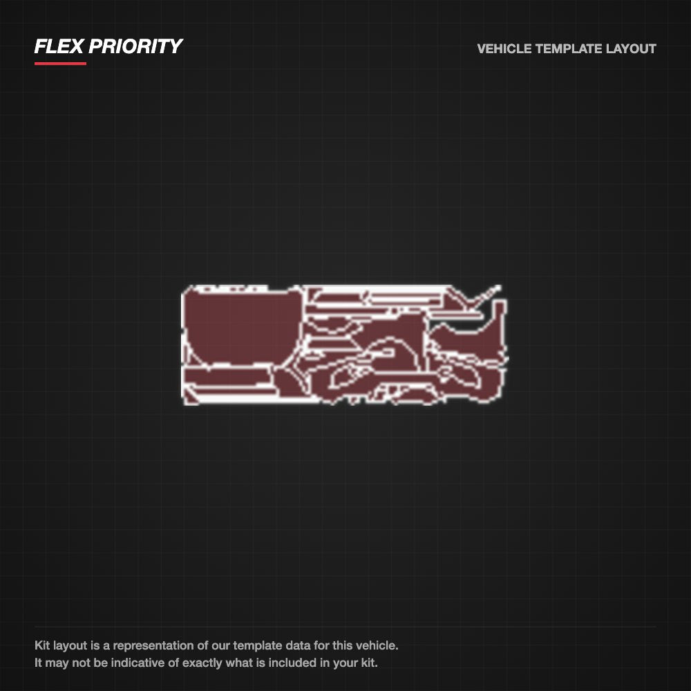 Subaru Impreza 2015-2018 kit layout