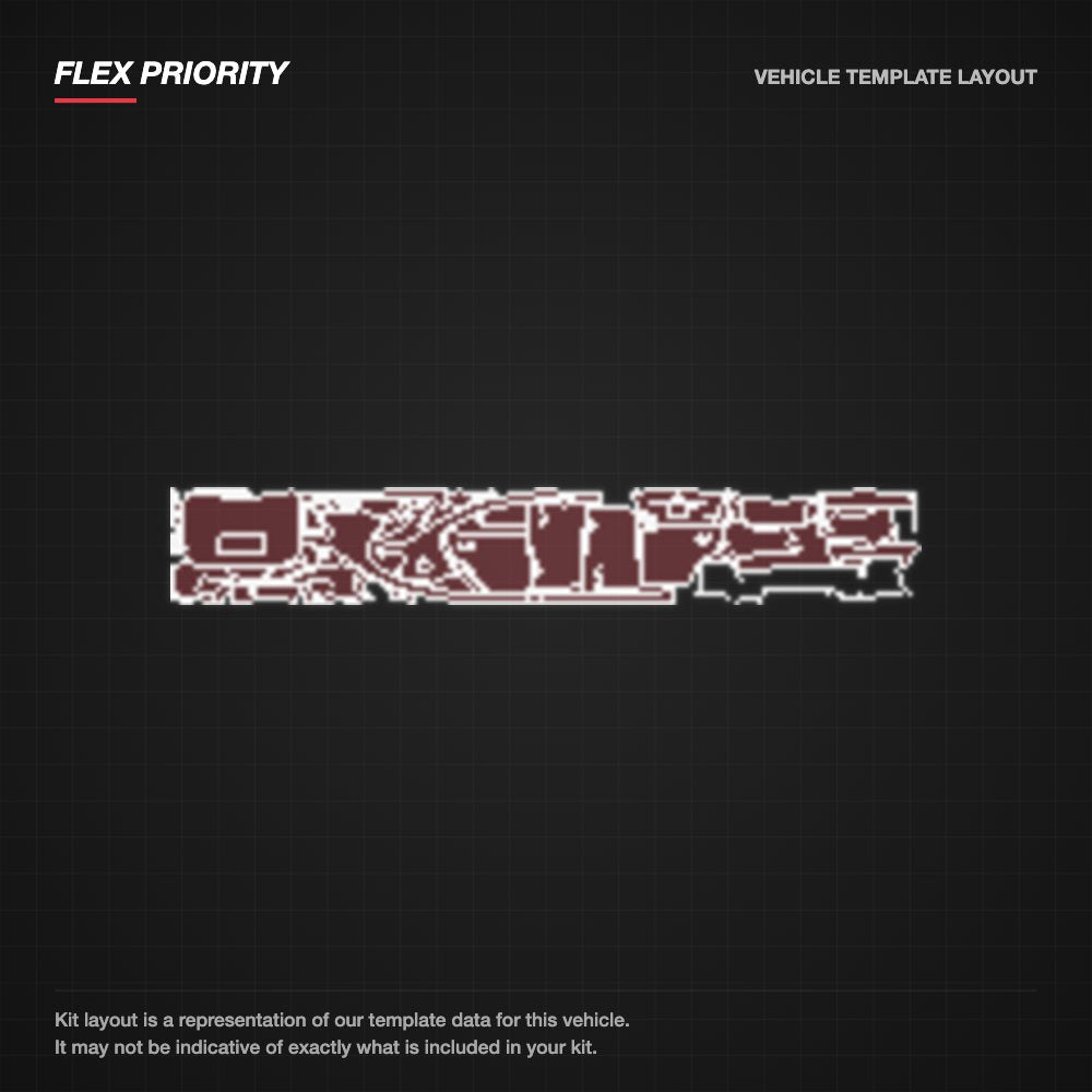 Subaru WRX 2017-2023 kit layout