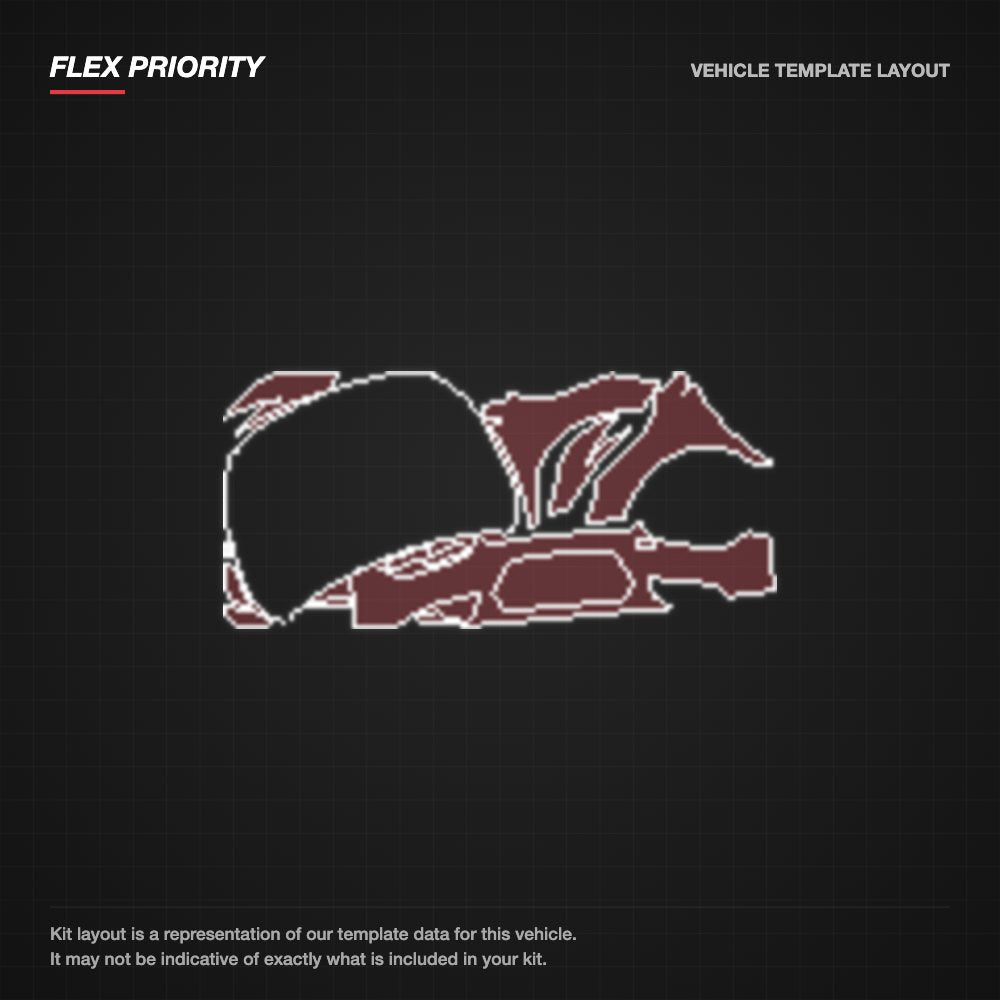 Subaru Outback 2017-2020 kit layout