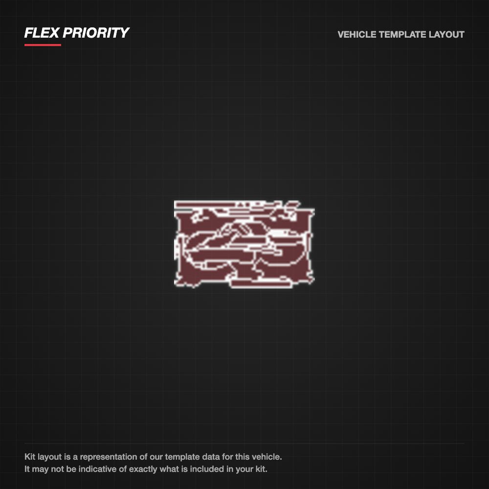Subaru XV 2015-2016 kit layout