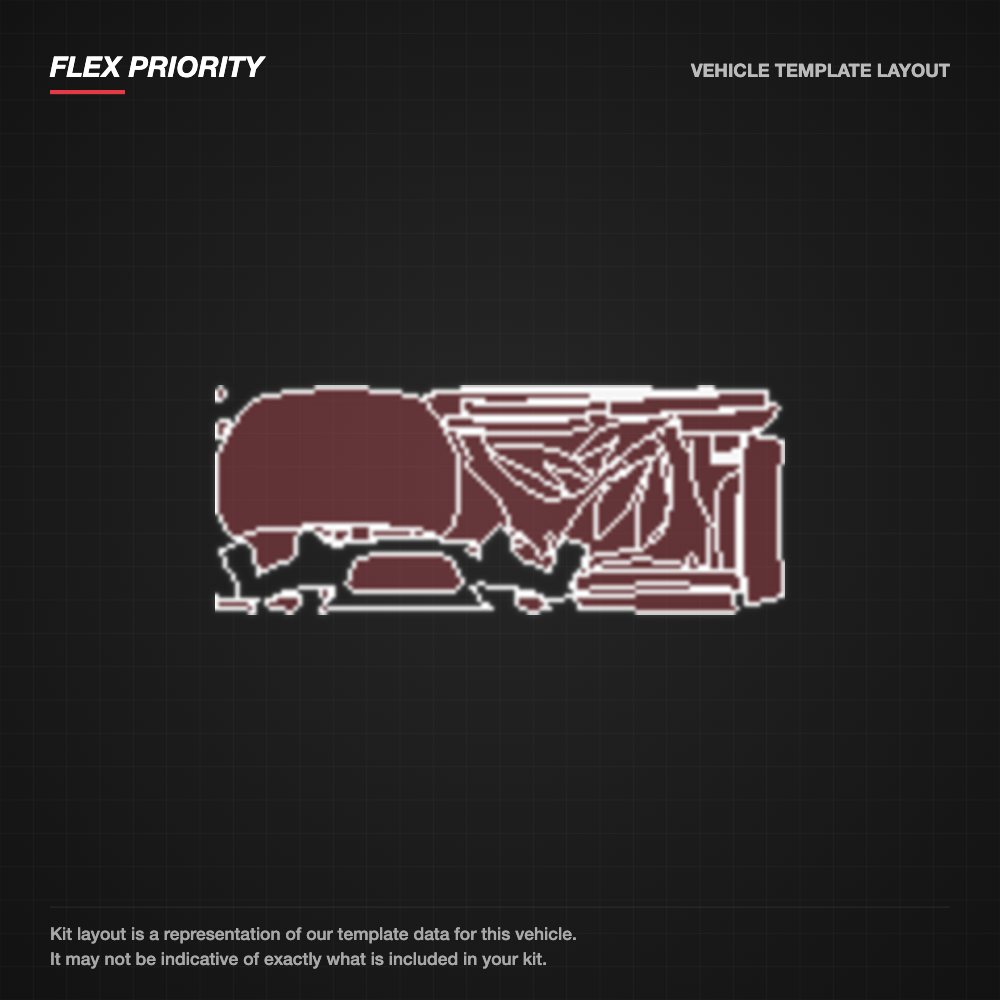 Subaru XV 2024+ kit layout