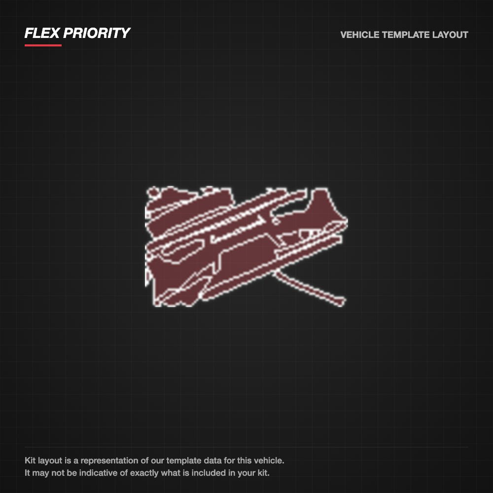 Subaru Legacy 2014-2016 kit layout