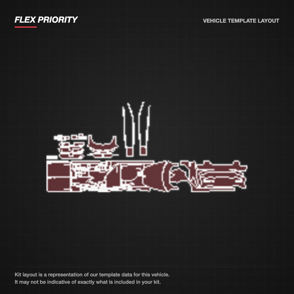 Tesla Model 3 2019-2022 kit layout